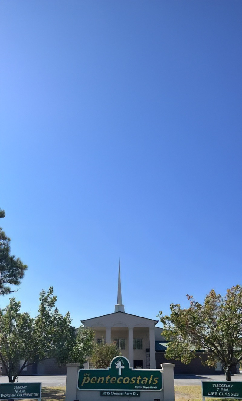 The Pentecostals of Wilmington church building and sign